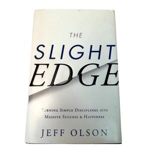 The Slight Edge by Jeff Olson Hardcover Personal Development‎ Book